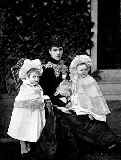 Grandchild Prints: The Princess of Wales and her grandchildren
