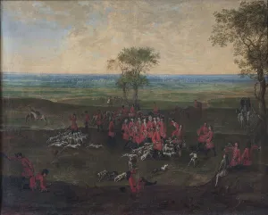 Frock Coat Prints: Princesses, partly in male dress, participating in a hunt, 1749-1848. Creator: Unknown