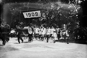 Marching Band Prints: Princeton; class of 1909, 1909. Creator: Bain News Service