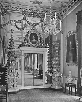 Mirrored Glass Prints: The Principal Corridor, Buckingham Palace, South End, 1939