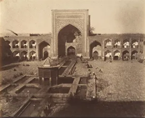 Possibly By Luigi Pesce Prints: [Principal Gate of MESHED], 1840s-60s. Creator: Possibly by Luigi Pesce