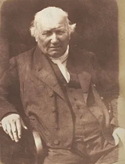 University Gallery: Principal Haldane, St. Andrews, 1843-47. Creators: David Octavius Hill, Robert Adamson