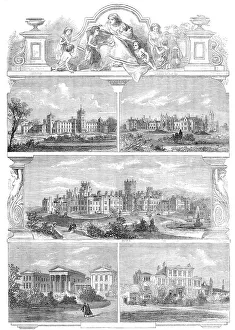 The Five Principal Institutions founded by the late Dr. Andrew Reed, 1862. Creator: Unknown