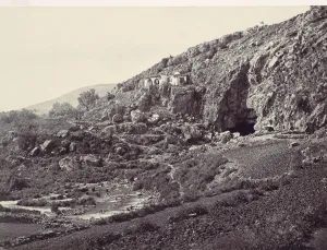 Principal Source of the Jordan, Flowing From a Cave Near Banias, Near the Site of the Principal Source of the Jordan, Flowing From a Cave Near Banias, Near the Site of the