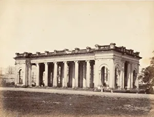 Calcutta Prints: Prinseps Ghat, Calcutta, 1850s. Creator: Captain R. B. Hill