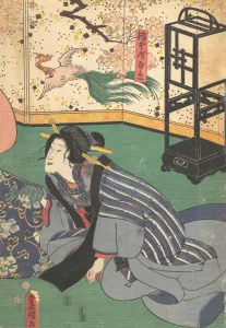 Print, 19th century. 19th century. Creator: Utagawa Kunisada