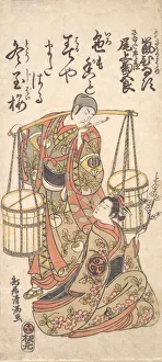 Kamejuro Prints: Print, ca. 1760. ca. 1760. Creator: Torii Kiyomitsu