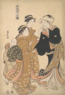 Print, ca. 1788. Creator: Torii Kiyonaga