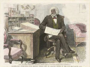 Print of Frederick Douglass, ca. 1879. Creator: Unknown Print of Frederick Douglass, ca. 1879. Creator: Unknown