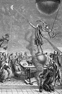 Deception Prints: Print satirising Franz Anton Mesmer, 1784