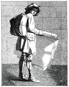 Gaiter Prints: The Print Seller, 1737-1742. Artist: Bouchardon