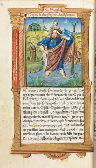 Printed Book of Hours (Use of Rome): fol