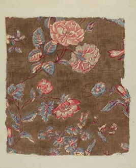 Calico Prints: Printed Calico, c. 1937. Creator: Arelia Arbo