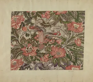 Eugene La Foret Prints: Printed Cotton, c. 1936. Creator: Eugene La Foret
