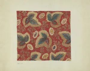 Winter Charlotte Prints: Printed Cotton, c. 1940. Creator: Charlotte Winter