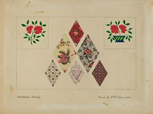 Sample Collection: Printed Quilt Patterns, 1935 / 1942. Creator: William P. Shearwood