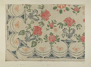 Printed Prints: Printed Textile, 1935/1942. Creator: Edward Kibbee