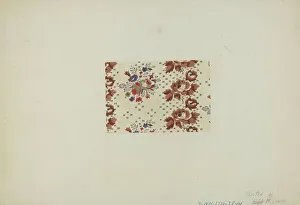 Printed Prints: Printed Textile, c. 1938. Creator: Ralph M. Lewis