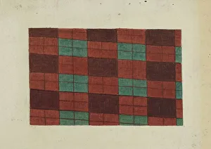Printed Textile, c. 1938. Creator: Ralph M. Lewis