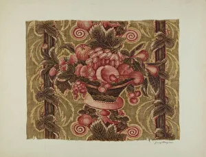 Printed Prints: Printed Textiles, c. 1939. Creator: Jenny Almgren