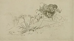 Printemps, c1882. Creator: Félicien Rops