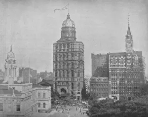 Mid Atlantic Prints: Printing House Square, New York, c1897. Creator: Unknown