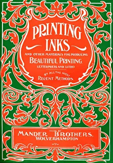 Printing House Prints: Printing Inks and Other Materials for Producing Beautiful Printing - advert