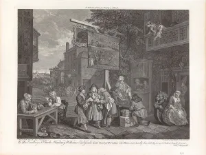 William 1697 1764 Prints: Four Prints of an Election: Canvassing for Votes