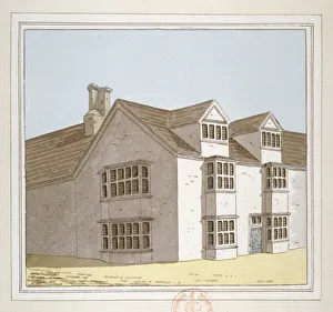 Barnet Prints: Priory at Hadley, Middlesex, c1800