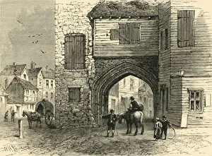 Priory of St. Mary Overy, 1700, (c1878). Creator: Unknown