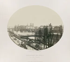 Soulier Charles Prints: Pris des Tuileries, c. 1867. Creator: Charles Soulier