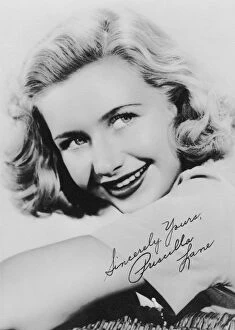 Images Dated 12th June 2008: Priscilla Lane (1915-1995), American actress and singer, c1930s
