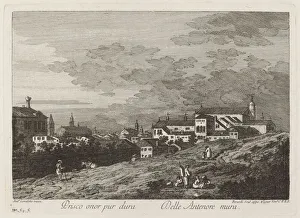 Etching On Laid Paper Gallery: Prisco onor pur dura... c. 1760. Creator: Joseph Wagner