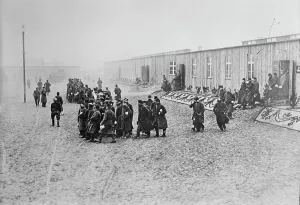 Pows Prints: Prison camp, Zossen, between 1914 and c1915. Creator: Bain News Service