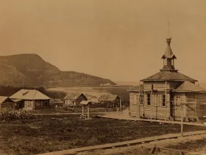 Penal Colony Prints: Prison Church at the Aleksandrovsk Post