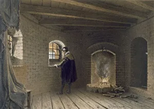 Looking Out Prints: Prison of Duke John, son of Gustav I, at Gripsholm, following Eriks deposition, pub