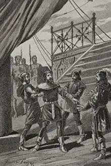 Prisoner Prints: Prison of Juan of Lauria, 1299, (1890). Creator: Joan Serra y Pausas