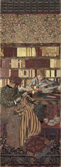 The Privacy. Decoration for the Library of Dr. Vaquez. Artist: Vuillard, Edouard (1868-1940)
