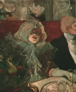 Henri De Toulouse Prints: In a Private Dining Room (At the Rat Mort)