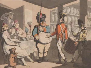 Ackermann R Collection: Private Drilling, No 5, June 1, 1798. Creator: Heinrich Schutz