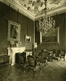 Franz Joseph Gallery: Private Office of Emperor Franz Joseph I in the Hofburg, Vienna, Austria, c1935. Creator: Unknown