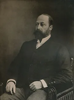 W D Downey Prints: A private portrait of King Edward VII, c1890 (1911). Artist: W&D Downey