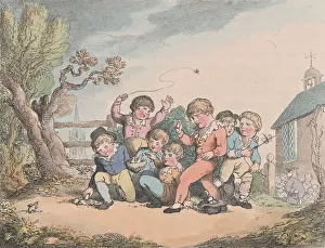 Nest Prints: Private School, May 10, 1802. May 10, 1802. Creator: Thomas Rowlandson