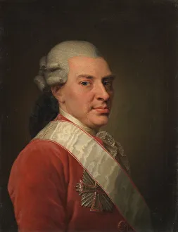 Jens Juul Prints: Privy Council Henrik Hielmstierne, 1780. Creator: Jens Juel