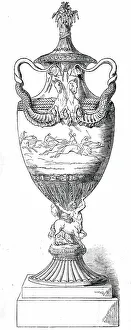 Hippocampi Prints: Prize Plate - Goodwood Races - the Chesterfield Cup, 1850. Creator: Unknown