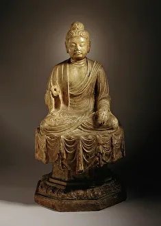 Shaka Nyorai Prints: Probably Shakyamuni (Shijiamouni)