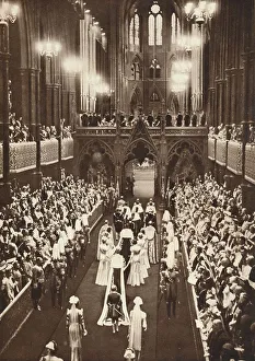 The Procession Into The Abbey, 1937