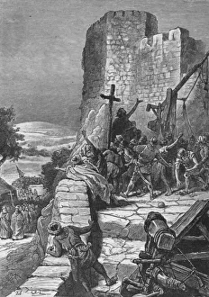 Procession of the Crusaders round the walls of Jerusalem, 1099 (1905) Procession of the Crusaders round the walls of Jerusalem, 1099 (1905)