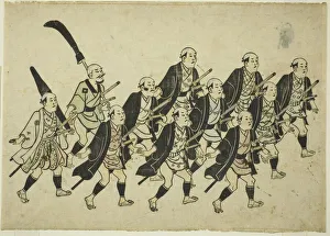 Procession of a Daimyo, c. 1681 / 84. Creator: Hishikawa Moronobu
