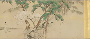 Procession of an Imperial Messenger to the Iwashimizu Shrine, Edo period Procession of an Imperial Messenger to the Iwashimizu Shrine, Edo period